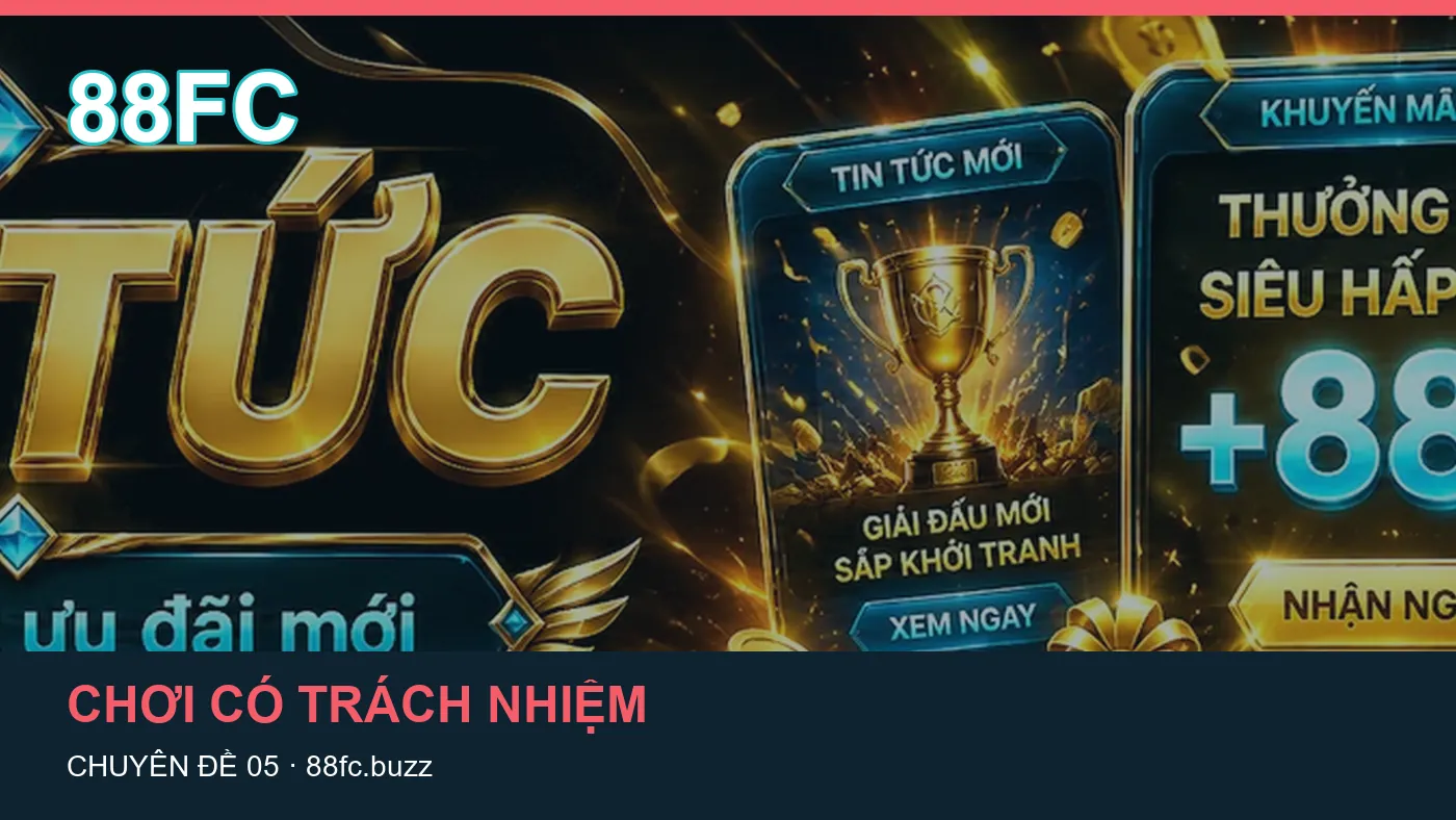 Danh sách kiểm tra thông tin Chơi có trách nhiệm dành cho người đọc 88FC